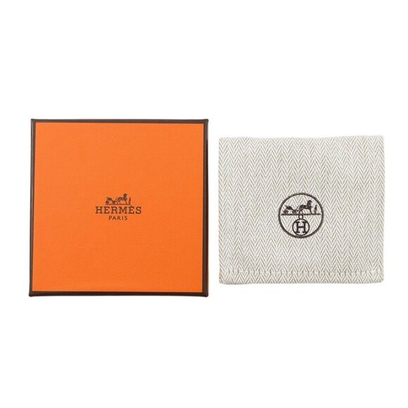 HERMES ClicH Honage Brides de Coeur Size PM Metal/Enamel Ivory/Light Blue - Picture 8 of 11